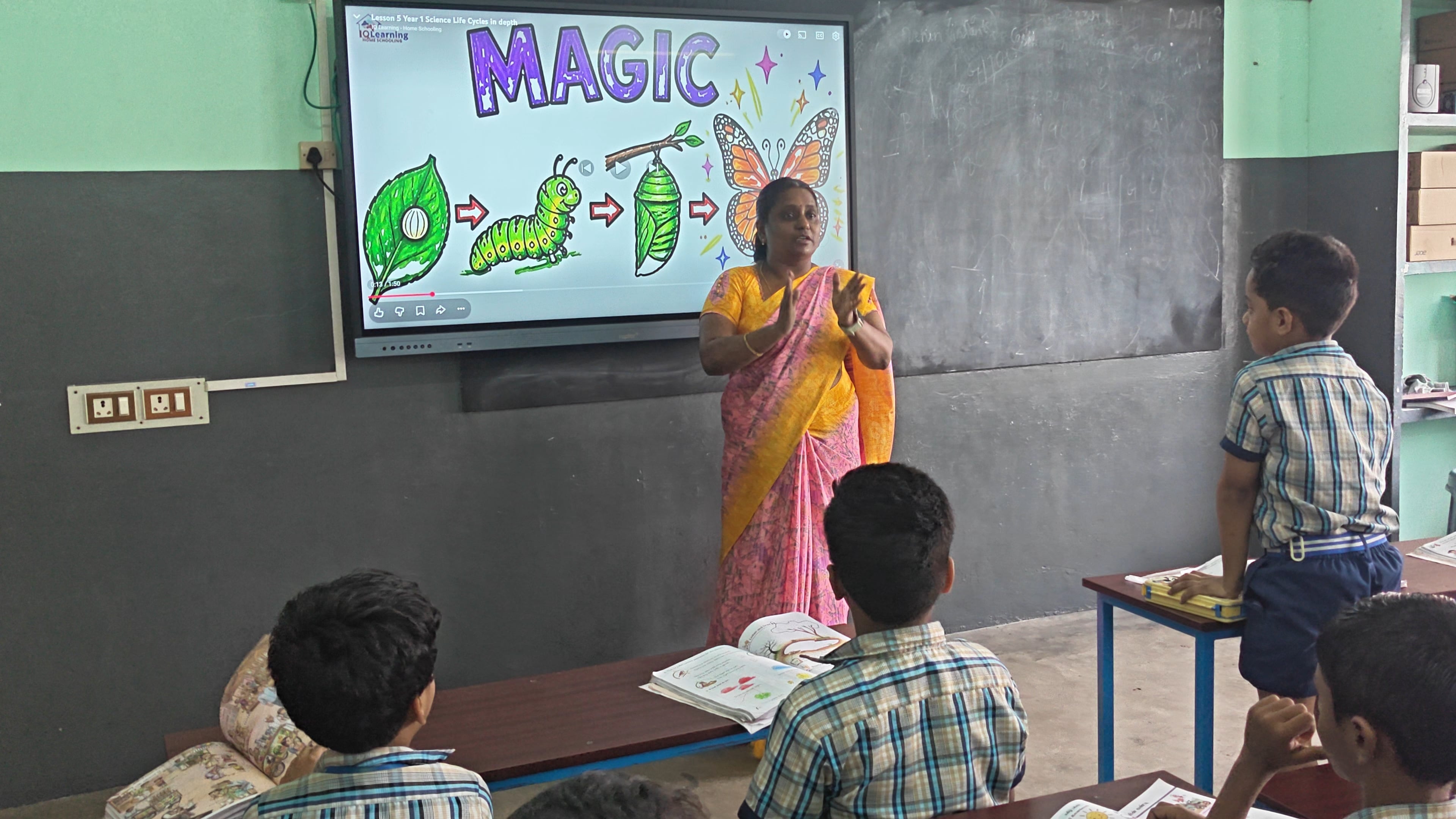 Good Hope School campus activity
