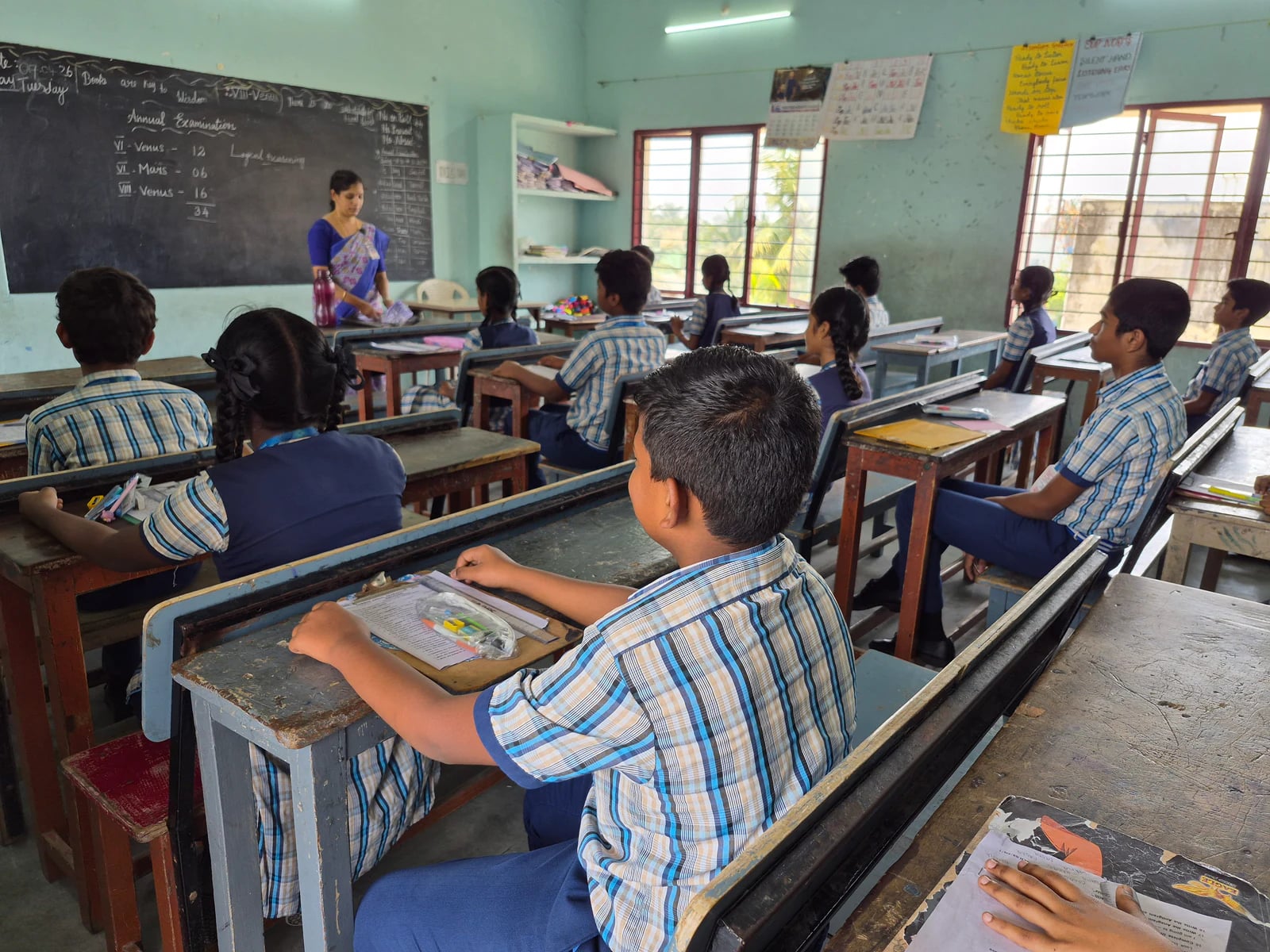 Good Hope School campus activity